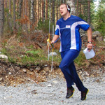 Kimmo Lehtosaari during Nordic Championships 2009