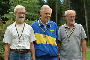 Gunnar Svensson, Bo Lenander, Olle Nilsson