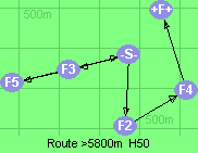 Route >5800m  H50